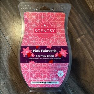 *New* Scentsy Pink Poinsettia BRICK